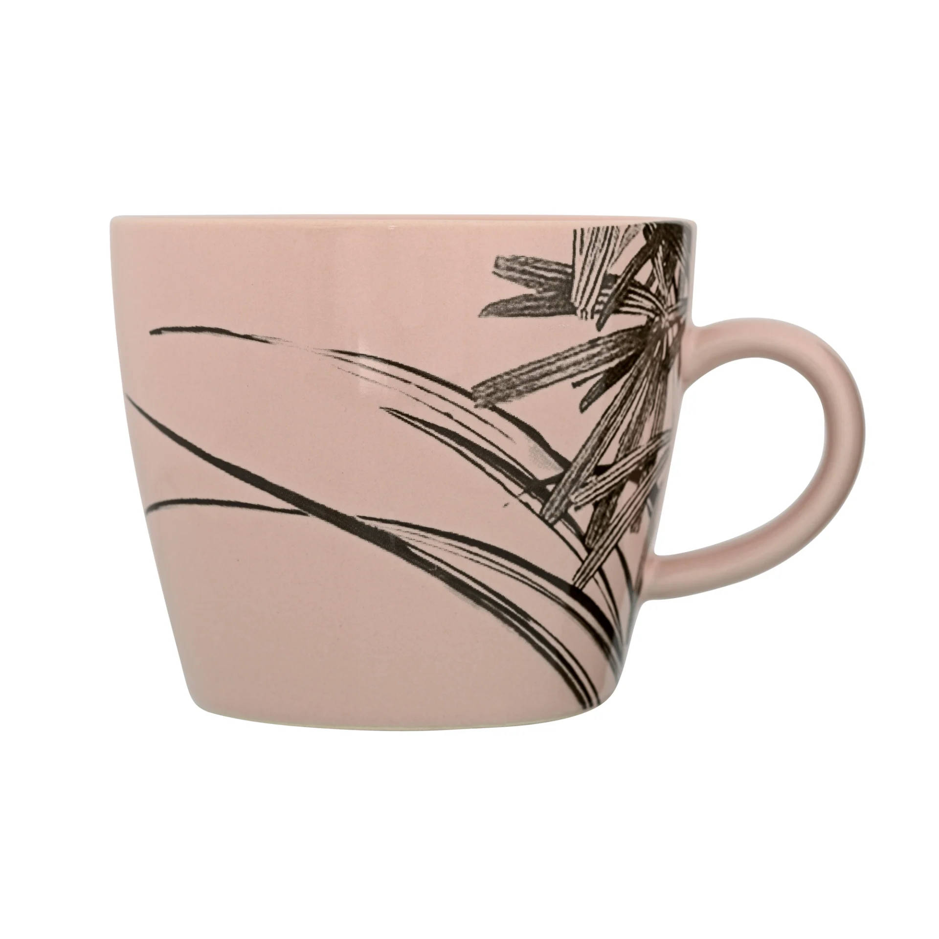 Bloomingville Henkelbecher Sooji Palmblatt rosa