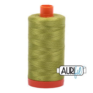 Baumwoll-Garn - Aurifil - 50wt/1300m - Light Leaf Green - 1147