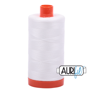 Baumwoll-Garn - Aurifil - 50wt/1300m - Natural White - MK50SP2021