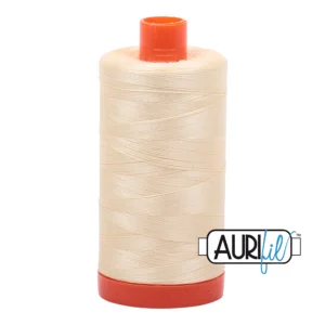 Baumwoll-Garn - Aurifil - 50wt/1300m - Light Lemon - MK50SP2110