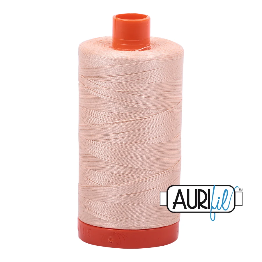 Baumwoll-Garn - Aurifil - 50wt/1300m - Apricot - MK50SP2205