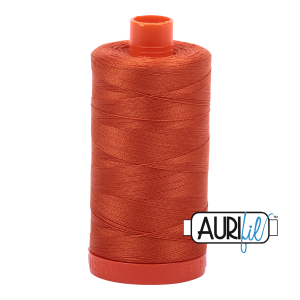 Baumwoll-Garn - Aurifil - 50wt/1300m - Rusty Orange - MK50SP2240