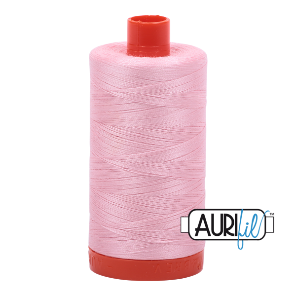 Baumwoll-Garn - Aurifil - 50wt/1300m - Baby Pink - MK50SP2423