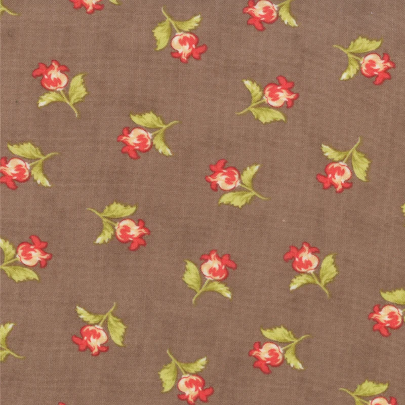 Moda - Honeysweet - Poppy Blooms Hazel - Endstück 1,30 m