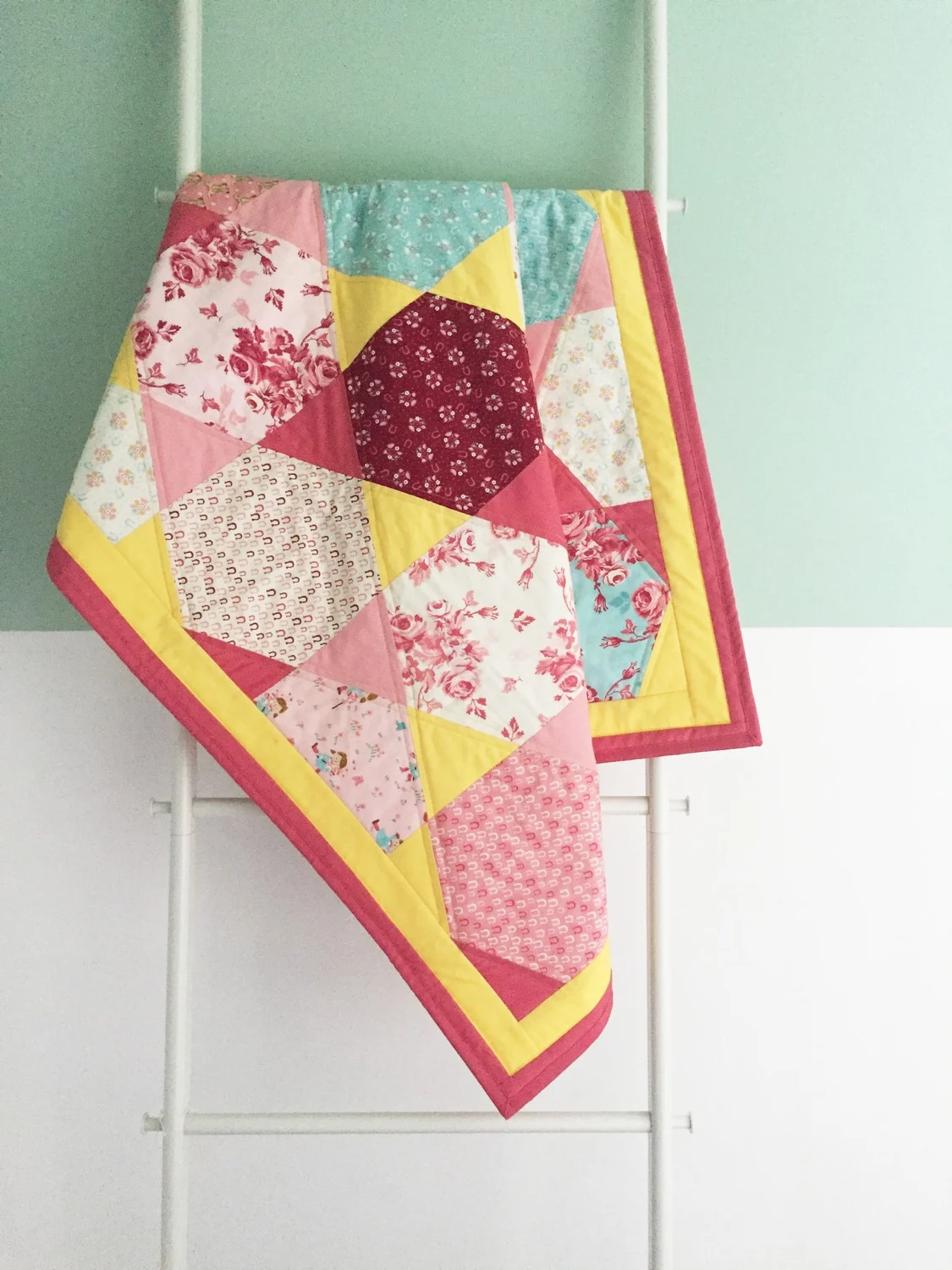 Quilt Patchwork-Decke "Howdy"