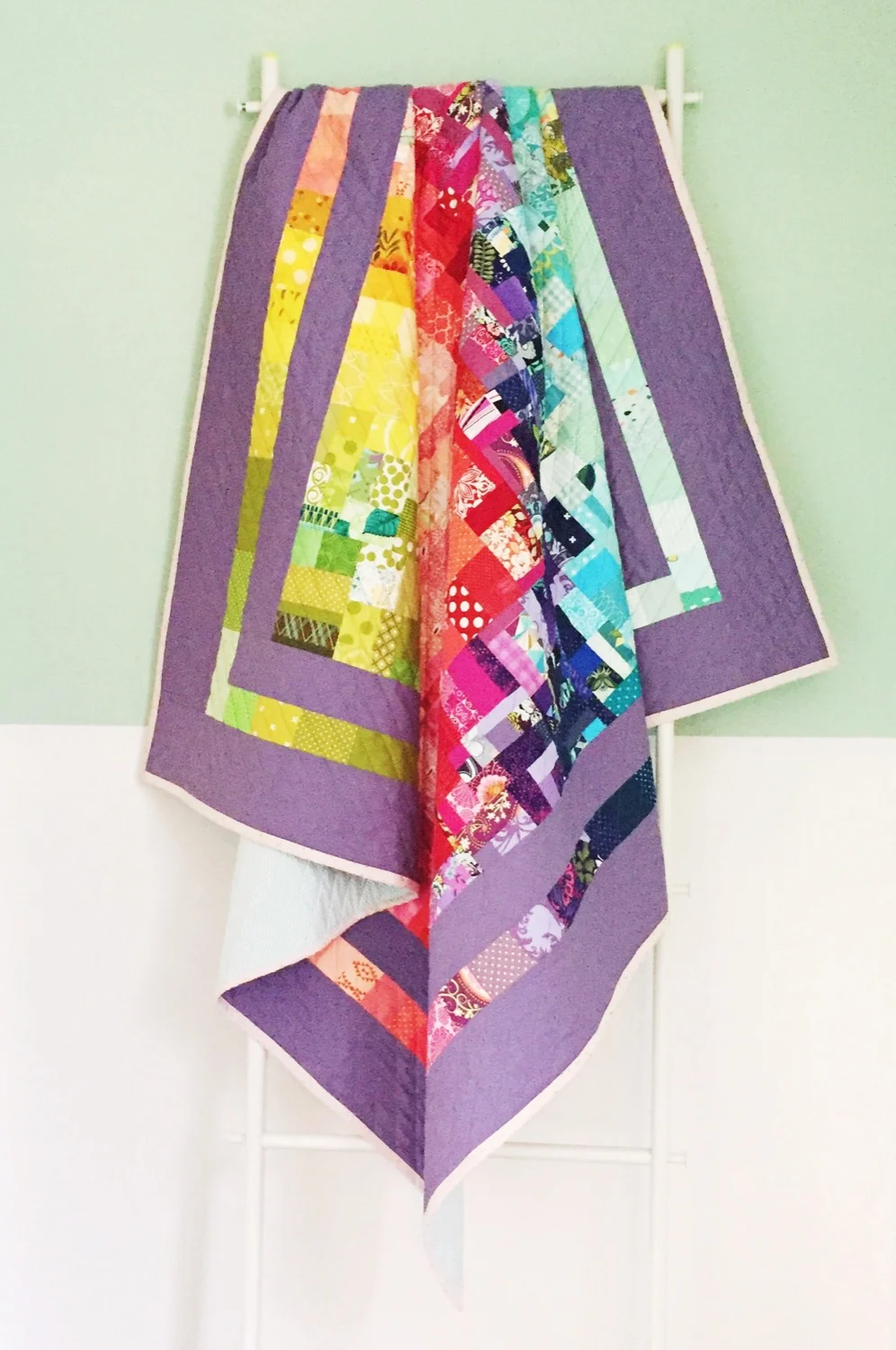Quilt Patchwork-Decke "Organized Chaos"