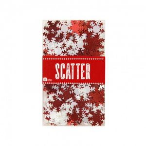 Talking Tables - Snowflake Scatter - Schneeflocken Streudeko - Russian Christmas