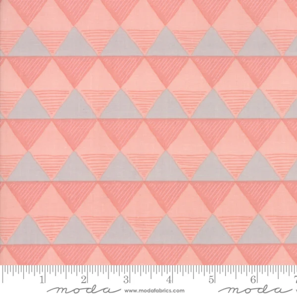 Moda - Twilight - Triangles Coral 36034 14