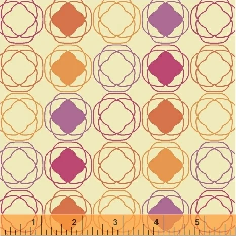 Windham - Gypsy - Trellis pink/orange 50573-11