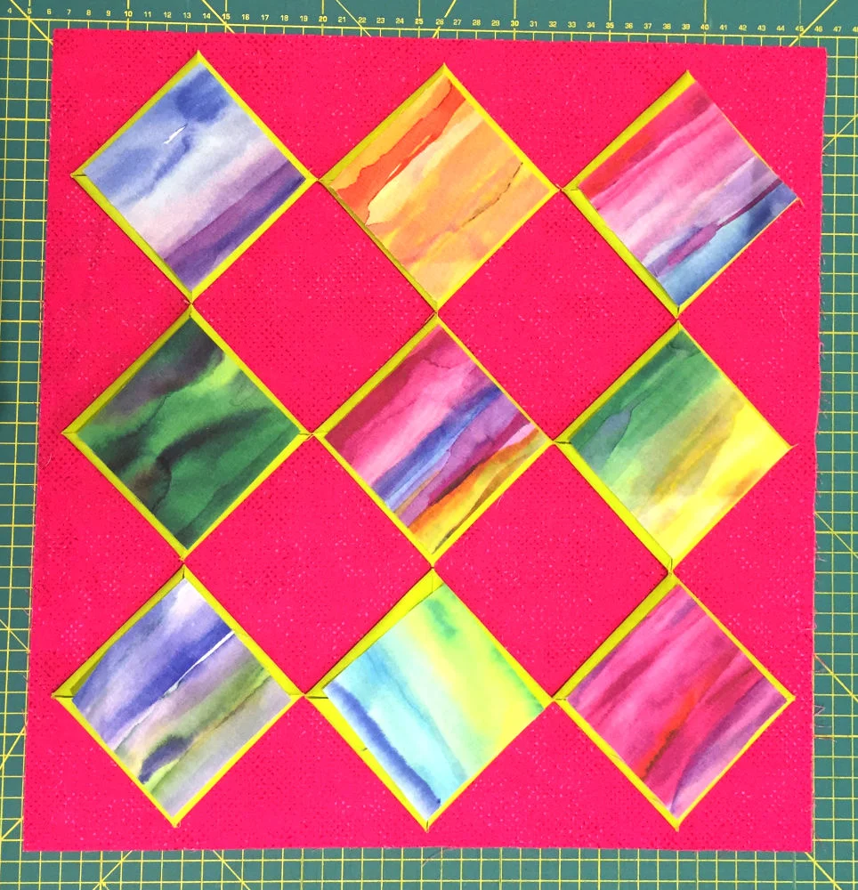 Cathedral Window Patchwork Block Tutorial