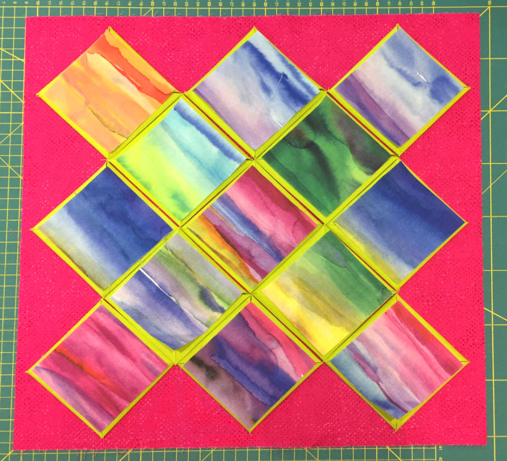 Cathedral Window Patchwork Block Tutorial