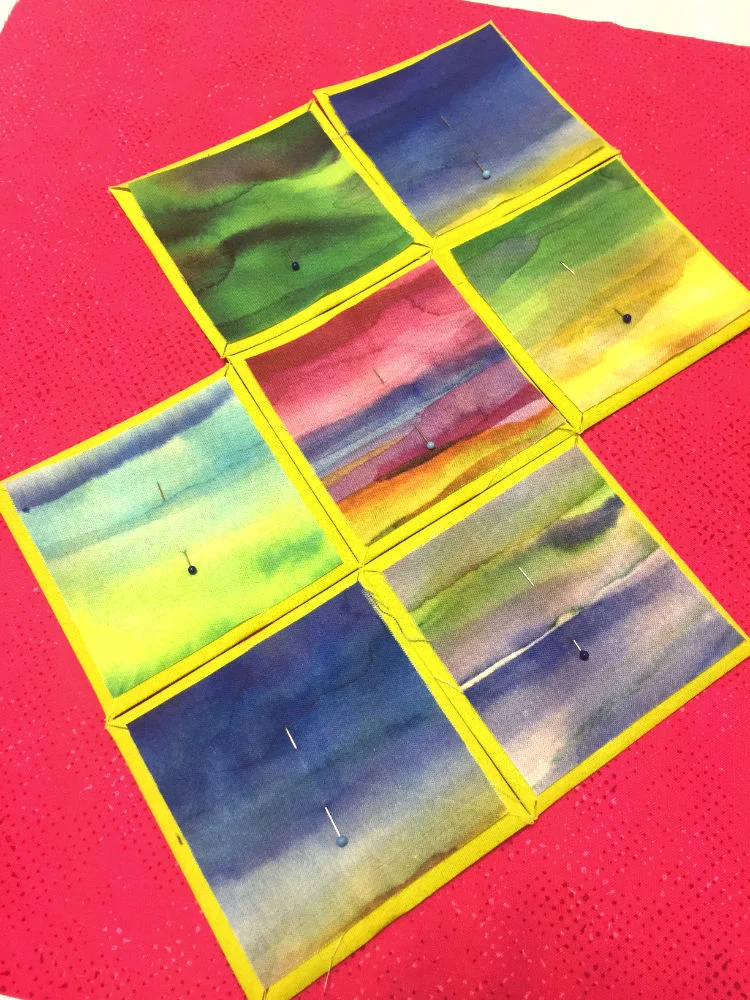 Cathedral Window Patchwork Block Tutorial