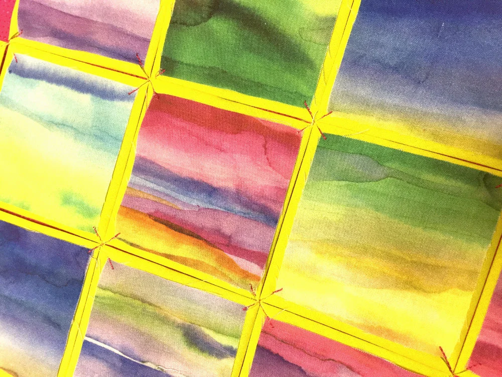 Cathedral Window Patchwork Block Tutorial