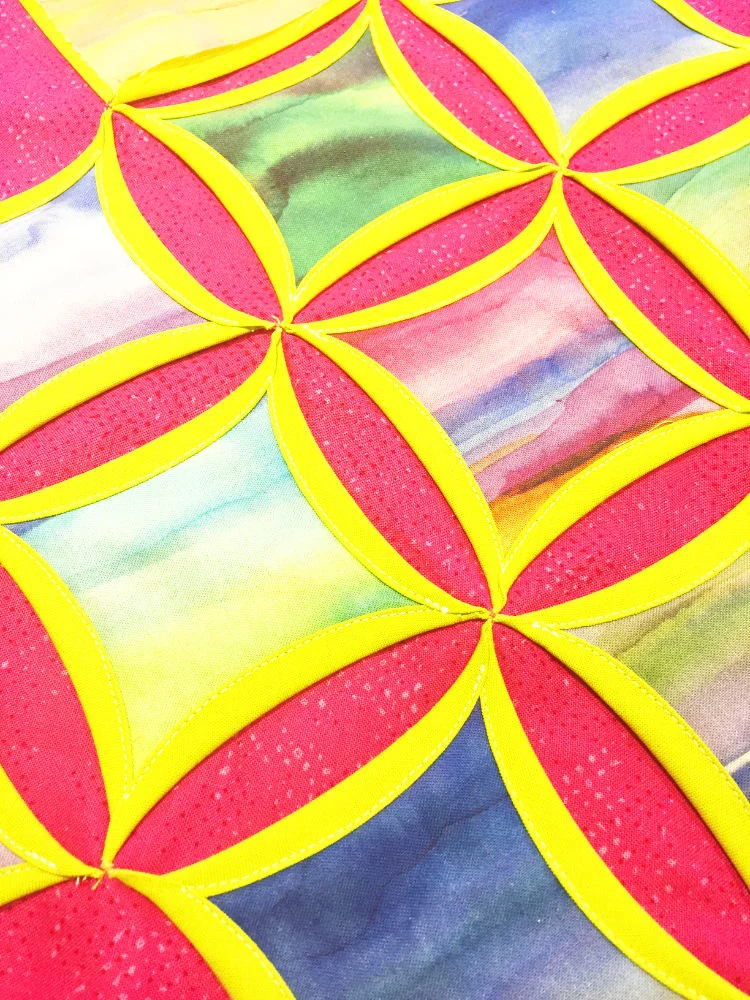 Cathedral Window Patchwork Block Tutorial