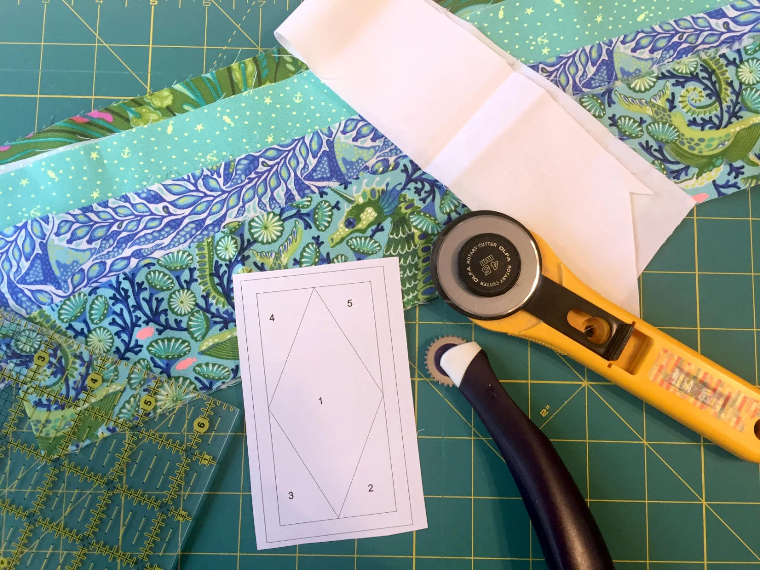 Foundation Paper Piecing Anleitung