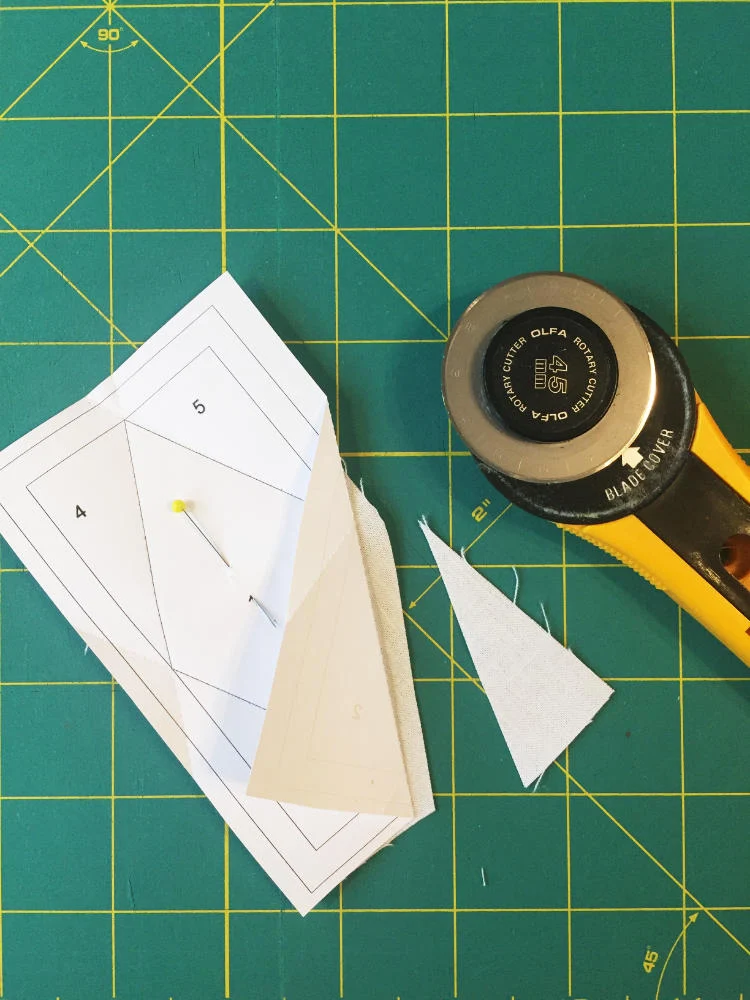 Foundation Paper Piecing Anleitung Foundation Paper Piecing Anleitung