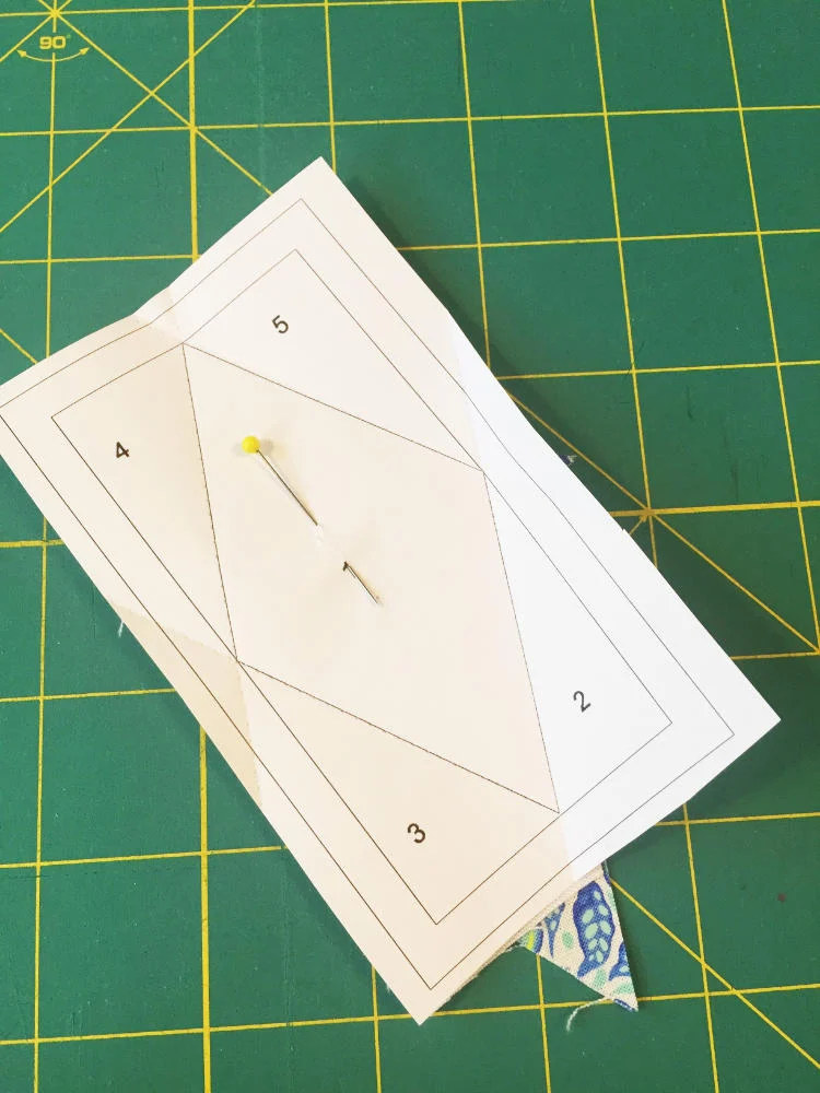 Foundation Paper Piecing Anleitung Foundation Paper Piecing Anleitung