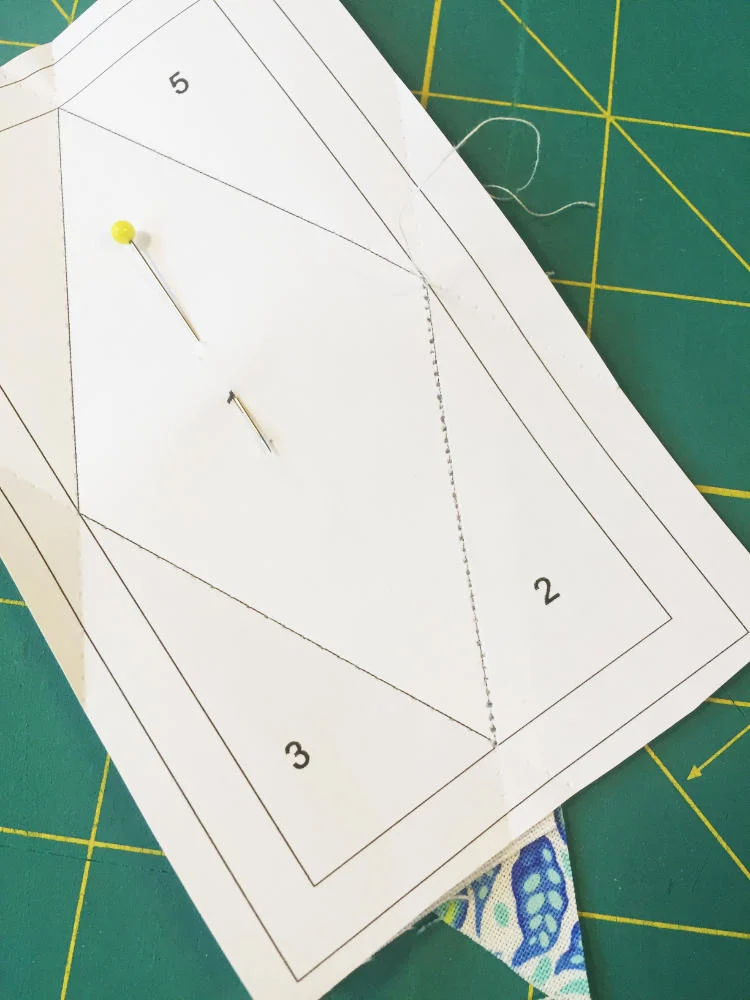 Foundation Paper Piecing Anleitung Foundation Paper Piecing Anleitung