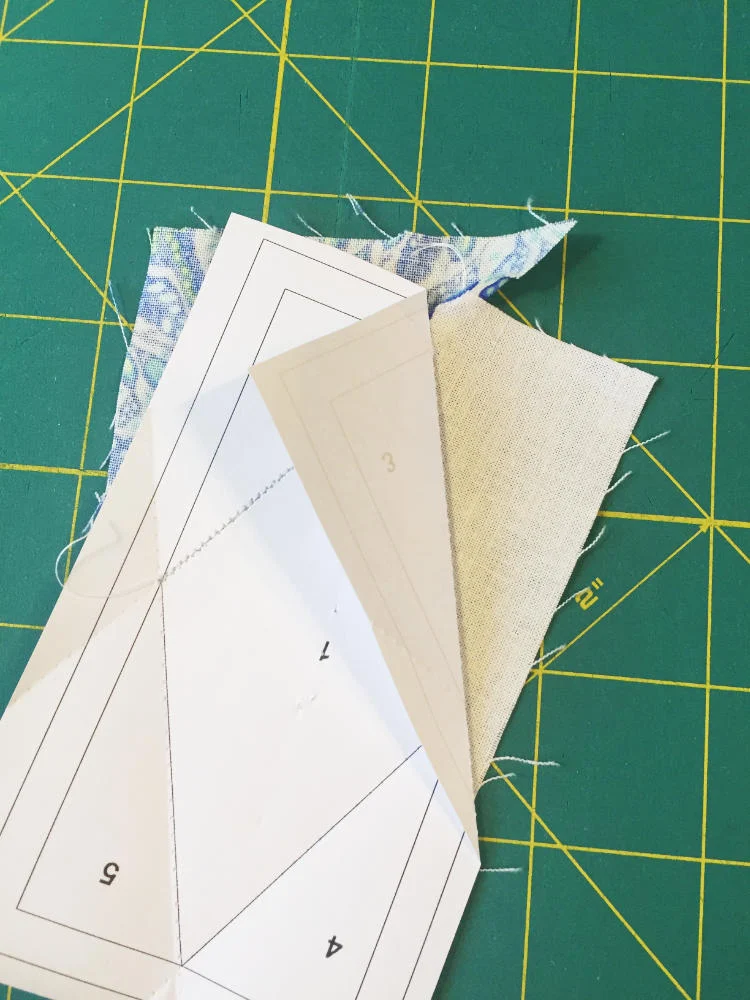 Foundation Paper Piecing Anleitung Foundation Paper Piecing Anleitung
