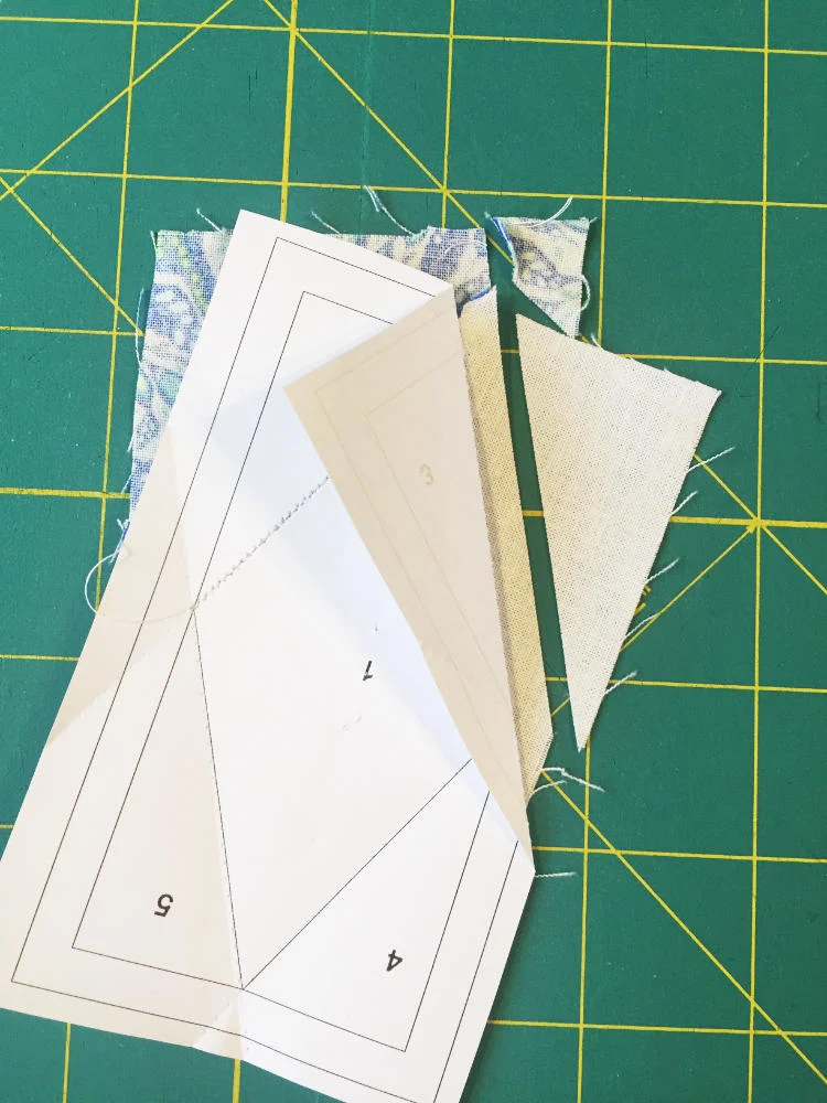 Foundation Paper Piecing Anleitung Foundation Paper Piecing Anleitung