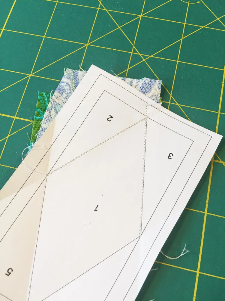 Foundation Paper Piecing Anleitung Foundation Paper Piecing Anleitung