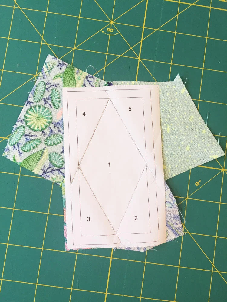 Foundation Paper Piecing Anleitung Foundation Paper Piecing Anleitung
