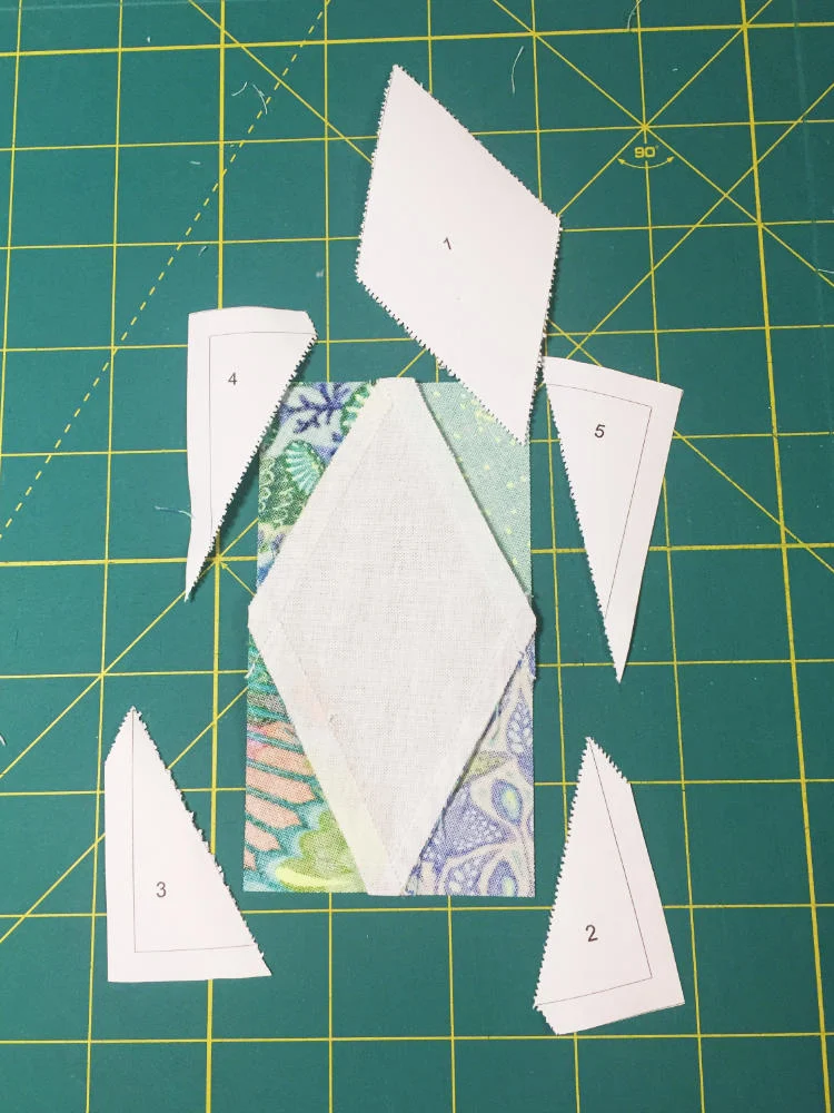 Foundation Paper Piecing Anleitung Foundation Paper Piecing Anleitung