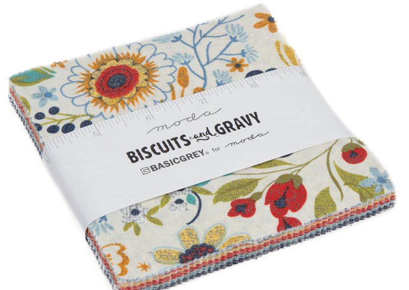 Moda Charm Pack - Biscuits and Gravy - BasicGrey 30480PP