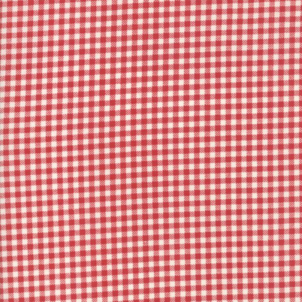 Moda Fabrics - Sweet Tea - Plaid Red - 5729-18