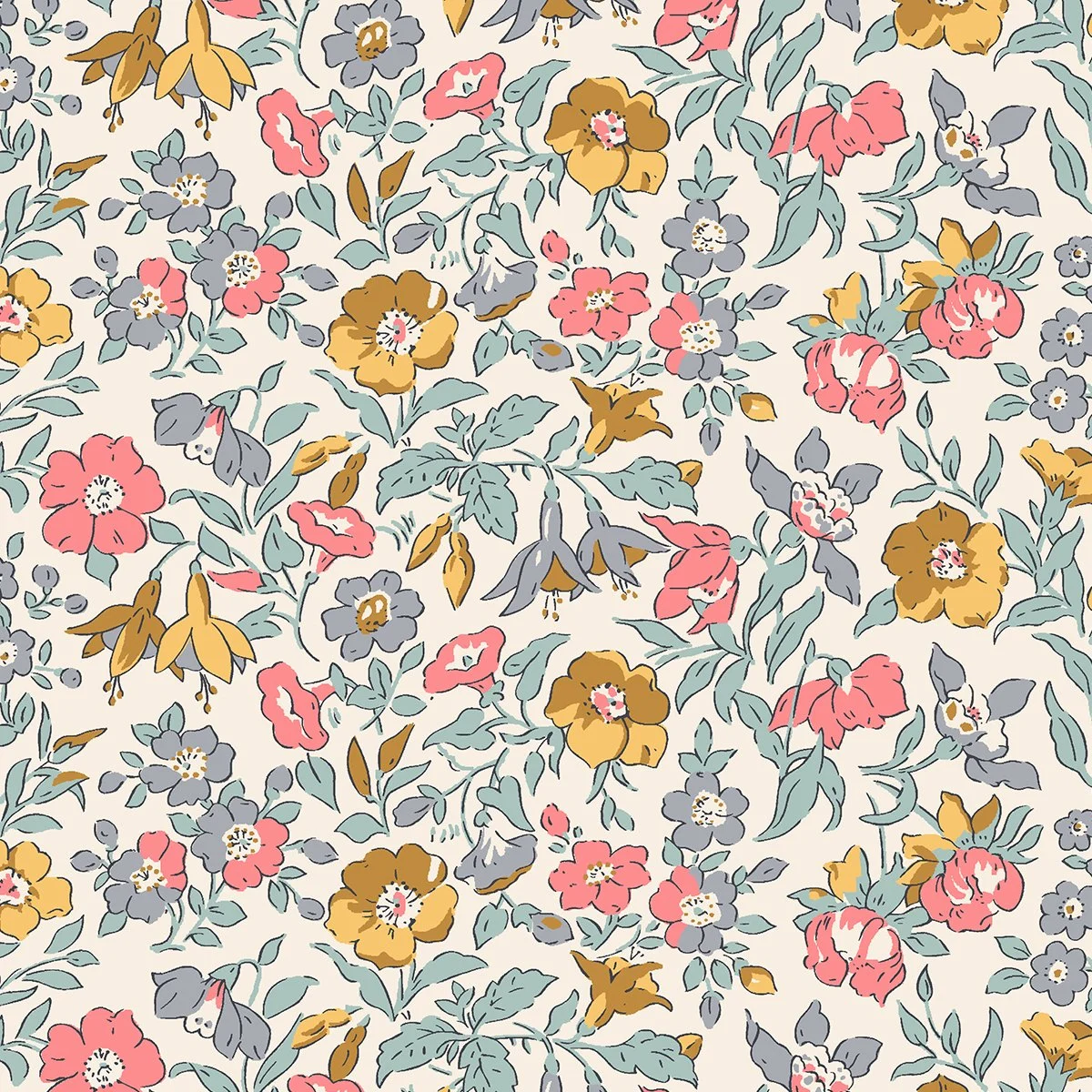 Liberty Fabrics - The English Garden - Mamie Pink - 04775601