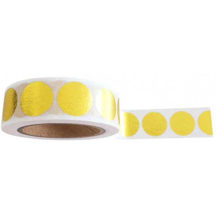 studio stationery - Washi Tape - Big Gold Dot