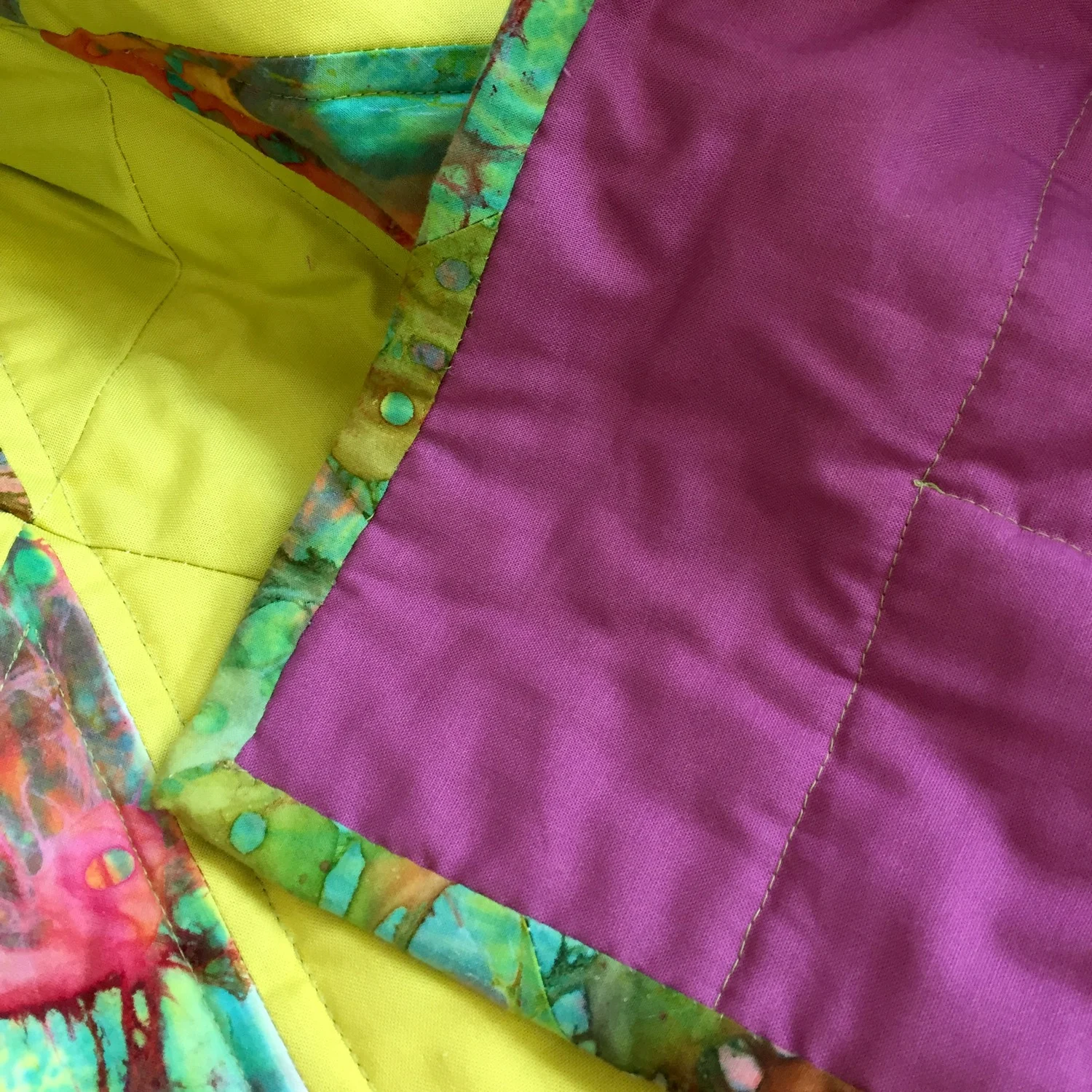 Patchwork / Quilt - Einfassband nähen
