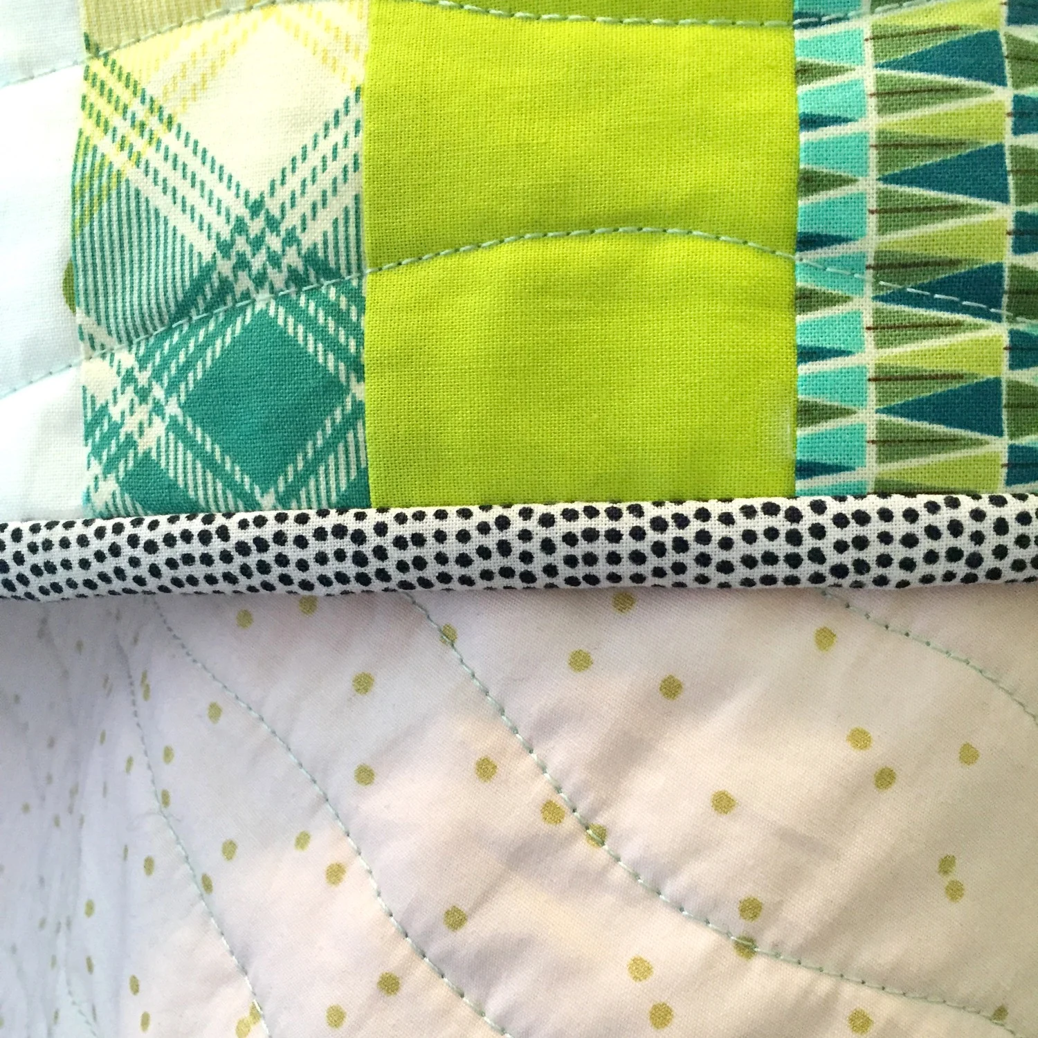 Patchwork / Quilt - Einfassband nähen