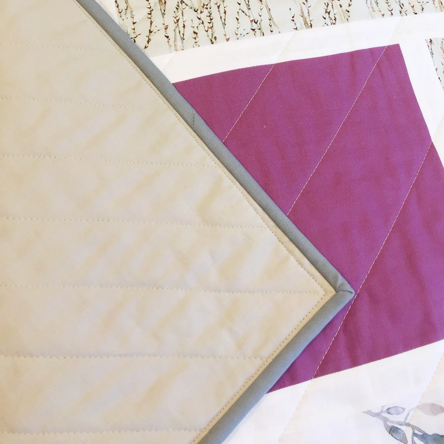 Patchwork / Quilt - Einfassband nähen