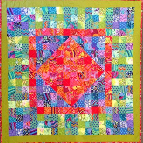 Quilt - Patchwork-Decke - "Color Wash" - FreeSpirit Fabrics - Kaffe Fassett