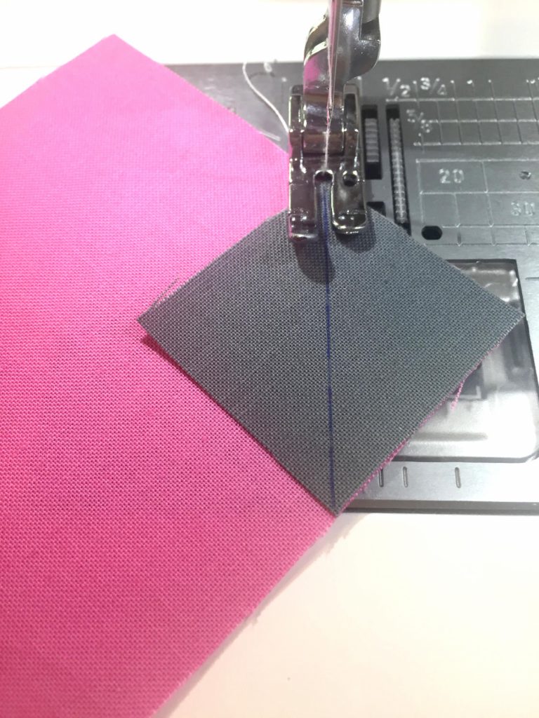 Tutorial Patchwork-Block "Schneeball"