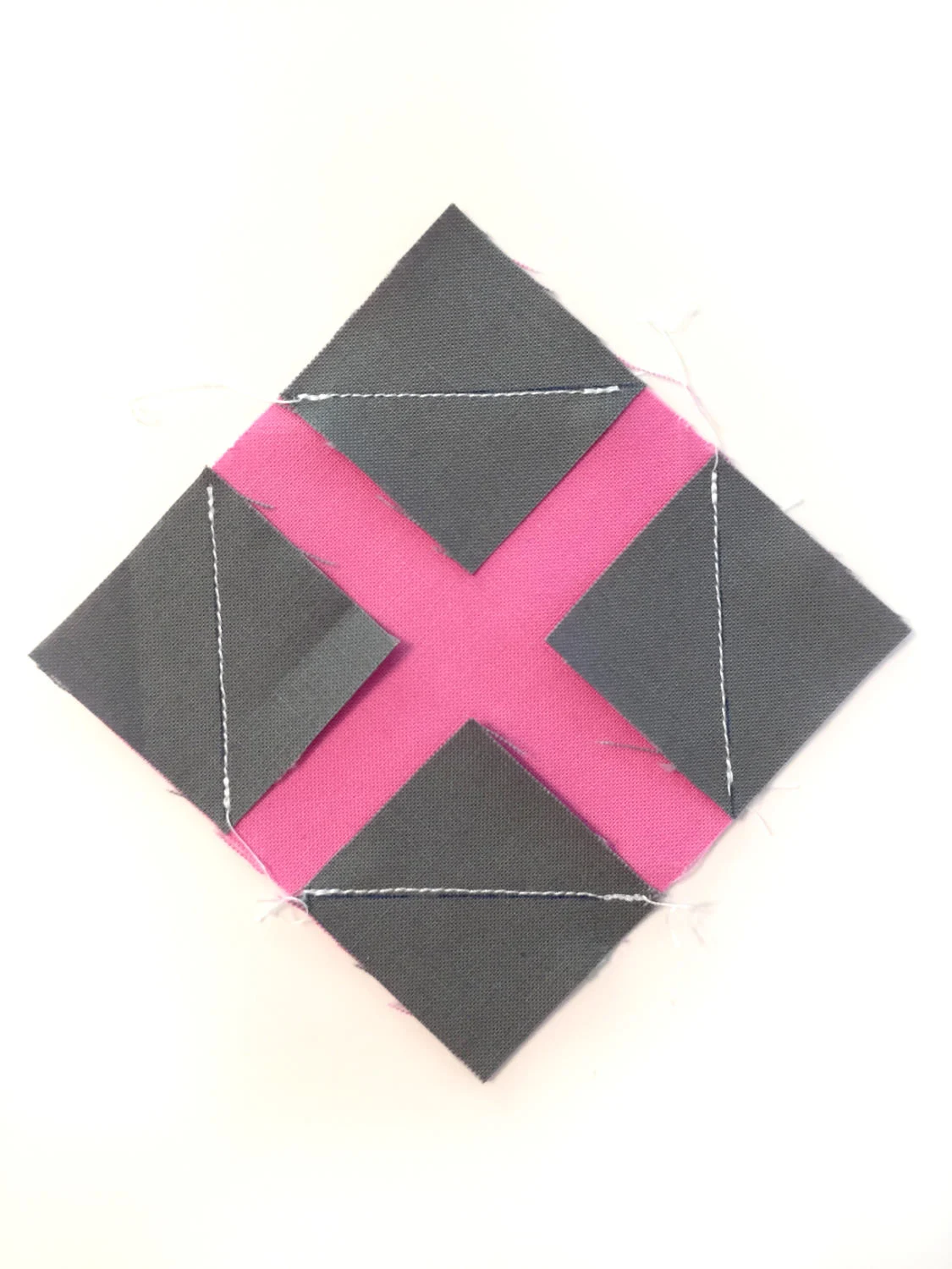 Tutorial Patchwork-Block "Schneeball"