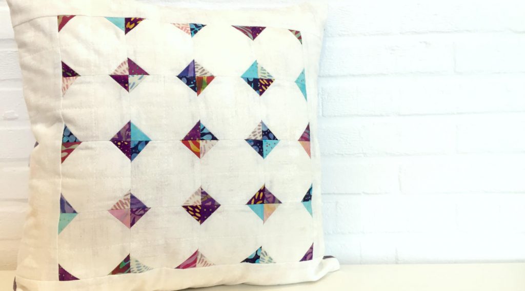 Tutorial Patchwork-Block "Schneeball"