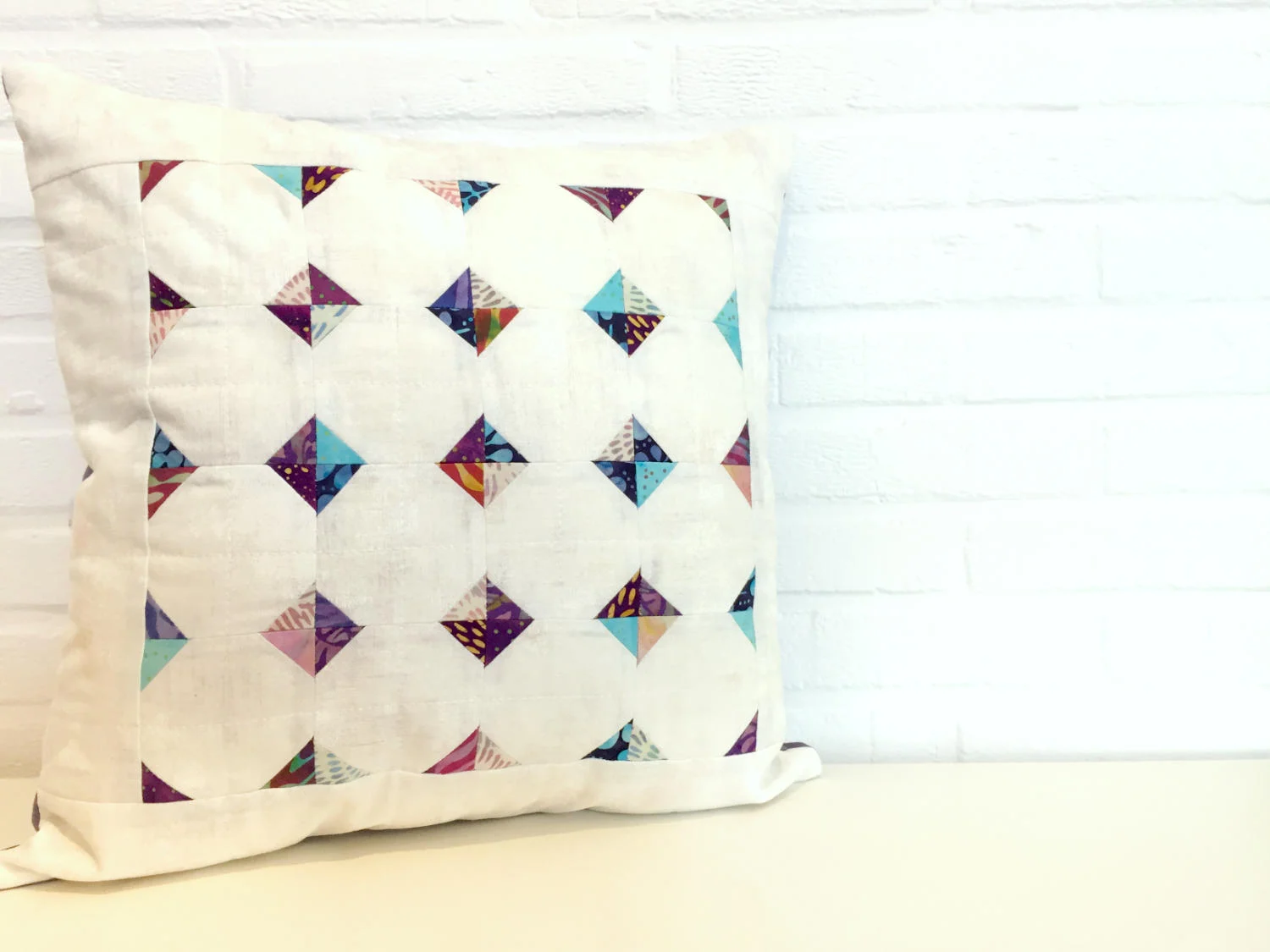Tutorial Patchwork-Block "Schneeball"
