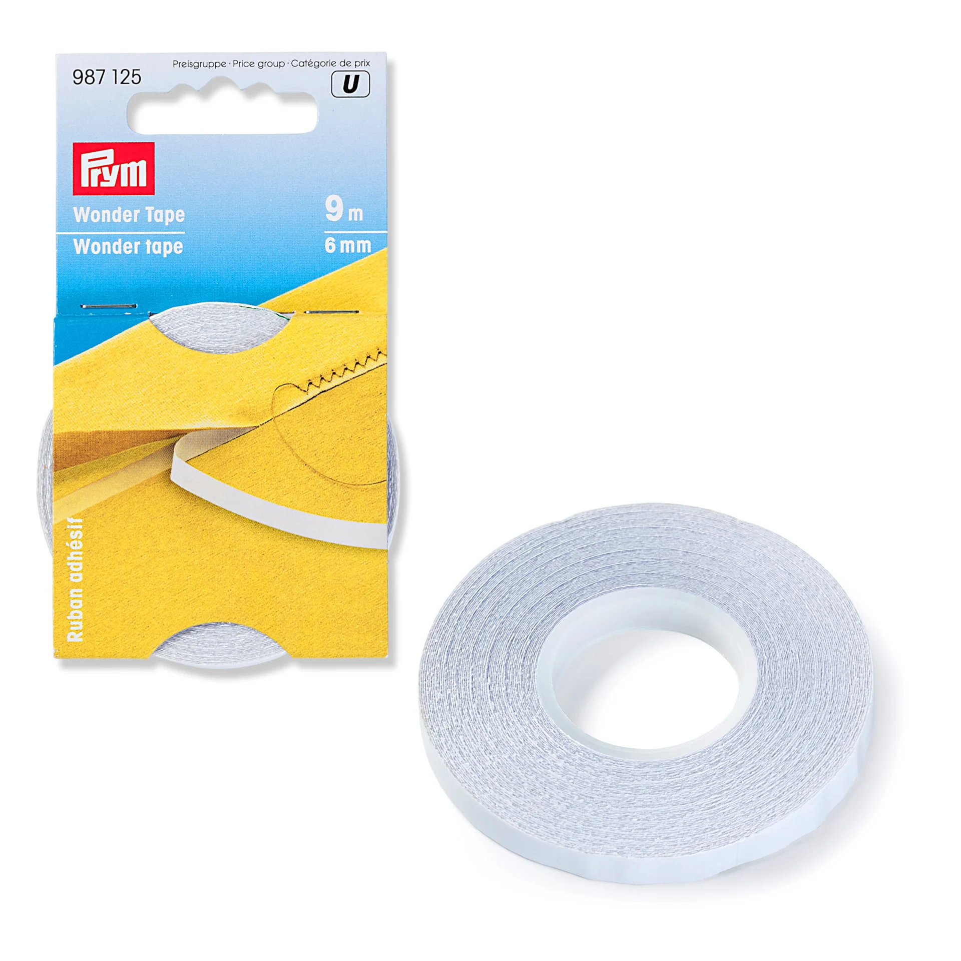 Prym Wonder Tape - doppelseitiges Klebeband - 6mm