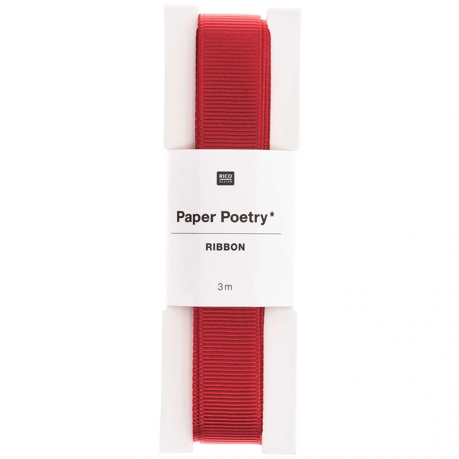 Paper Poetry Ripsband rot 3 m x 16 mm