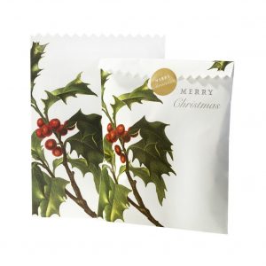 Talking Tables - 8 Geschenktüten mit Stickern - Botanical Christmas