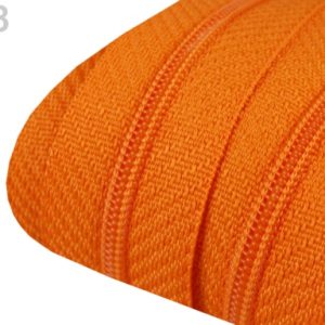 Endlos-Reißverschluß 3 mm - Orange