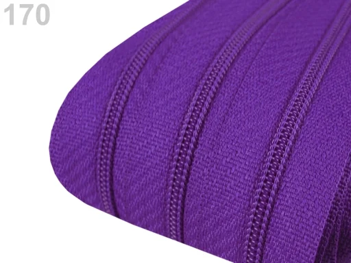 Endlos-Reißverschluß 3 mm - Violett