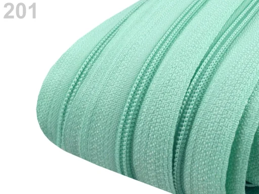 Endlos-Reißverschluß 3 mm - Mint