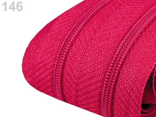 Endlos-Reißverschluß 3 mm - Pink