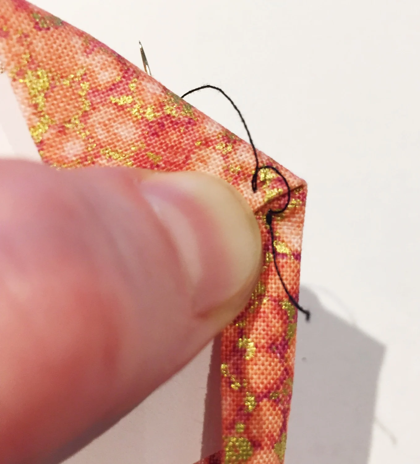 English Paper Piecing Anleitung - Patchwork mit der Hand nähen