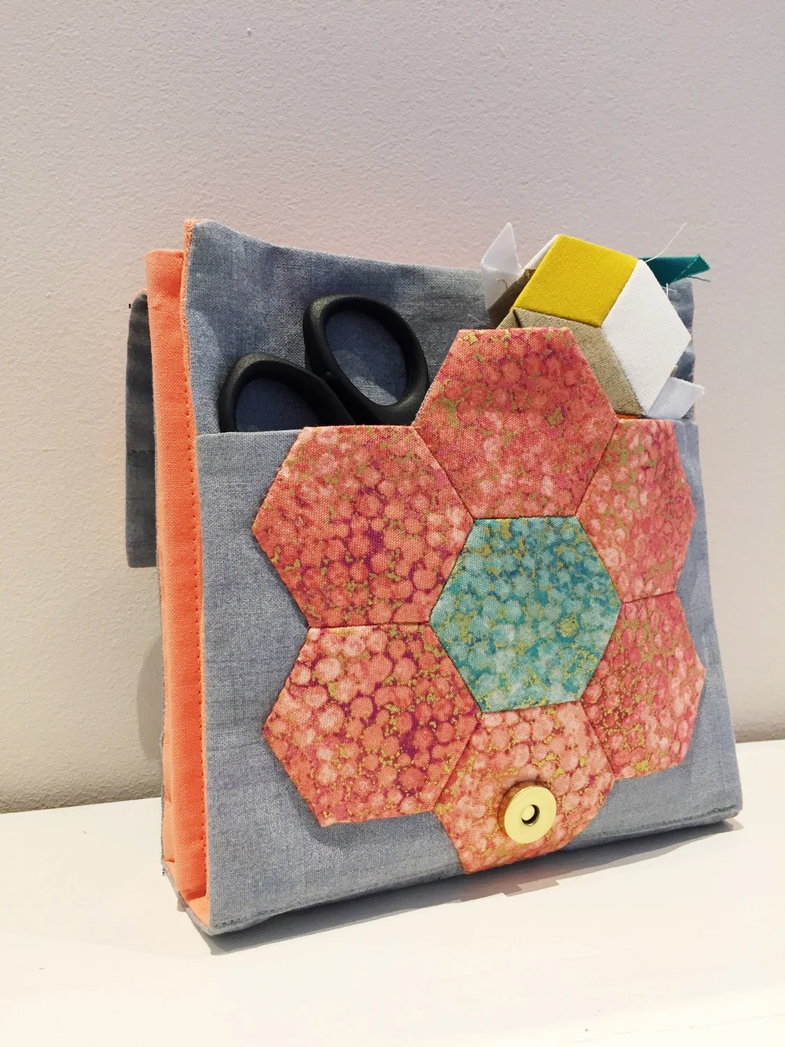 English Paper Piecing Anleitung - Patchwork mit der Hand nähen