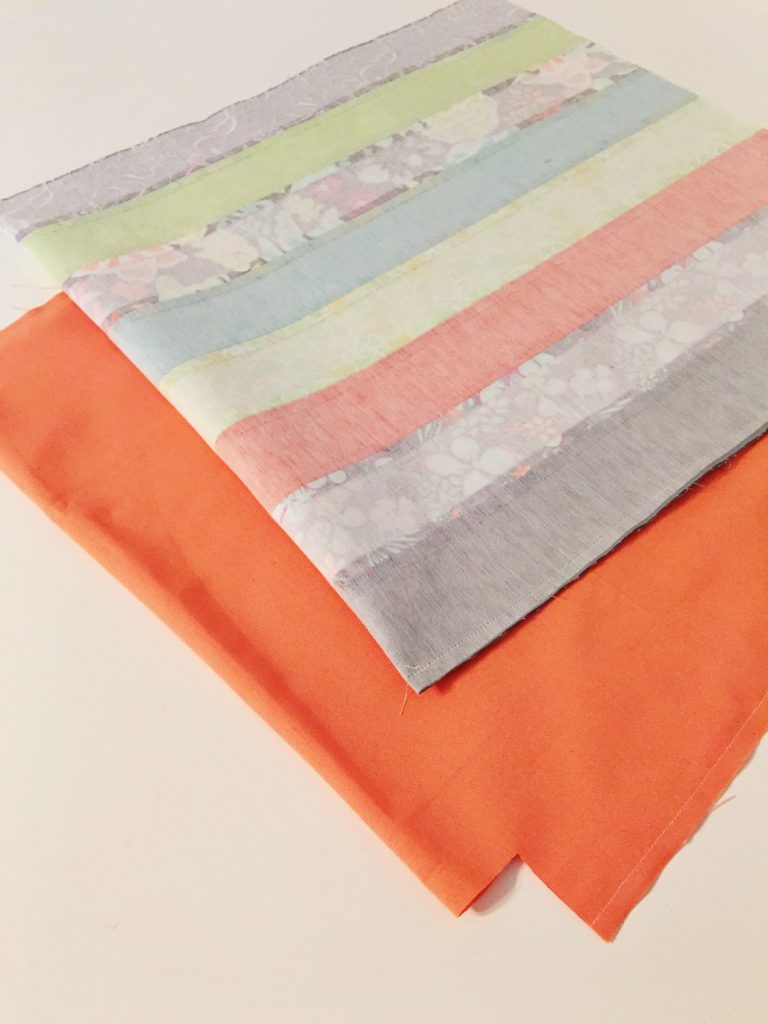 2-in-1 Shopper "Clementine" mit Täschchen - Nähanleitung