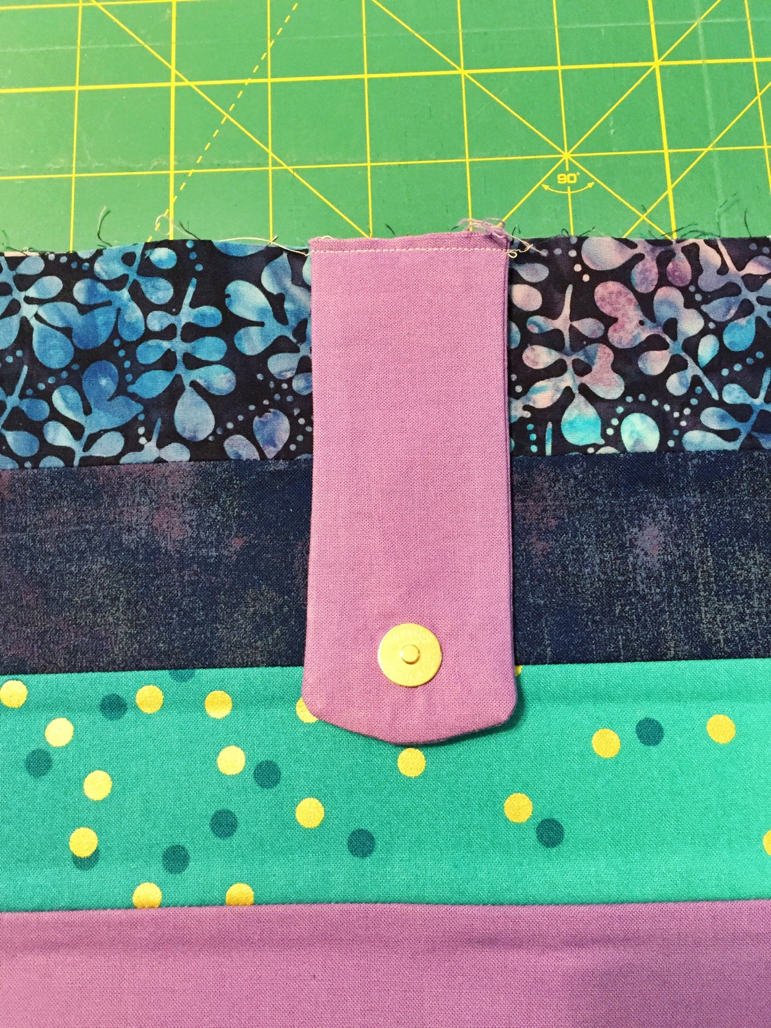 2-in-1 Shopper "Clementine" mit Täschchen - Nähanleitung